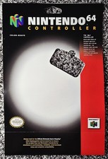 Nintendo N64 Grape Controller Blister Cardboard Only NO CONTROLLER 