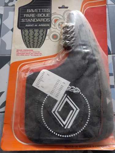 Bavettes pare boue renault - bavettes,
