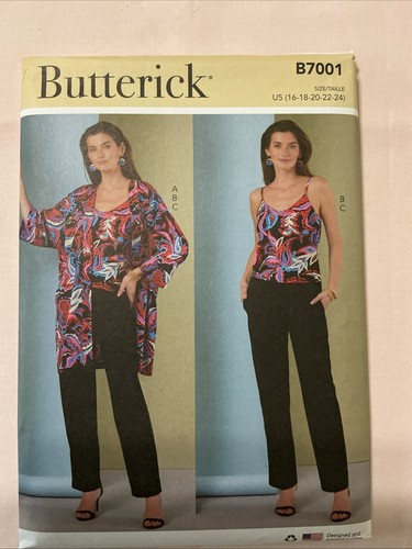 Butterick pattern b7001 - pattern,