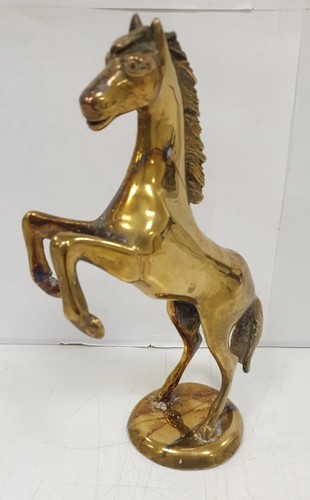 Sculpture cheval laiton - sculpture,