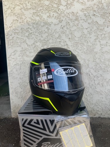 Casque moto jaune noir - jaune,