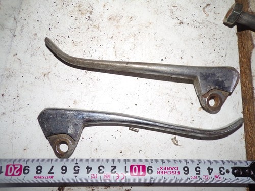 Paire leviers moto ancienne - leviers,