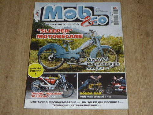 Revue mobylette motobecane mbk - revue,