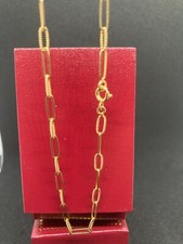 collier chaine en or jaune 18