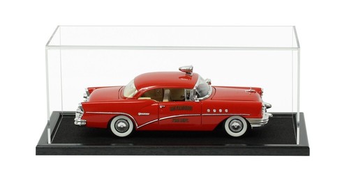Vitrine socle bois - ,