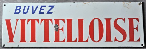 Ancienne plaque émaillée
