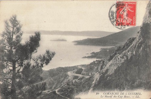Les corniches estérel - les, de