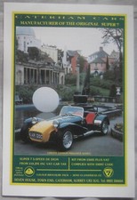 1990 Caterham Super 7 Limited Edition Prisoner Series Original advert