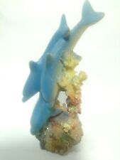 Dauphin Sur Rocaille Figurine