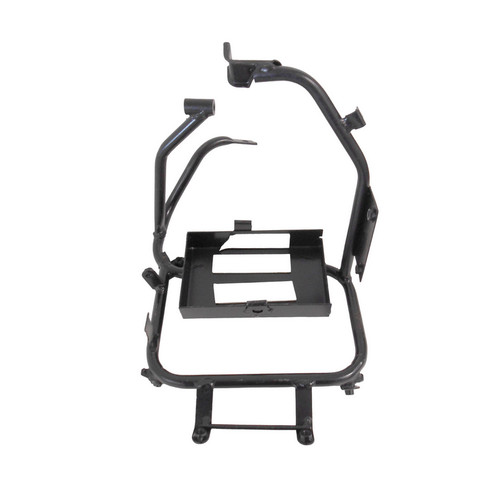 Support batterie acier - support, noir