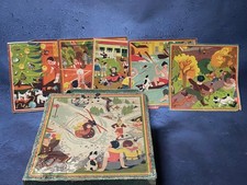 ANCIENNE BOÎTE CUBE BOIS 6