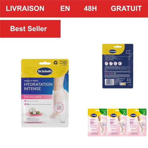 Masque pieds très - très, hydratant