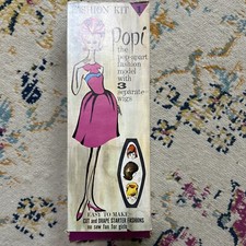Vintage Fashion Kit Popi Doll In Original Box
