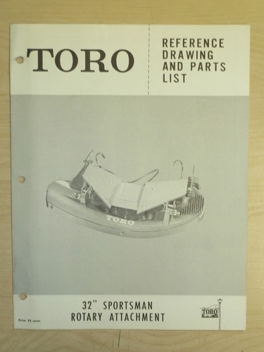 Toro sportsman rotary - toro,