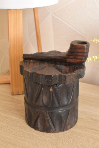 Ancienne boîte tabac - boîte, à