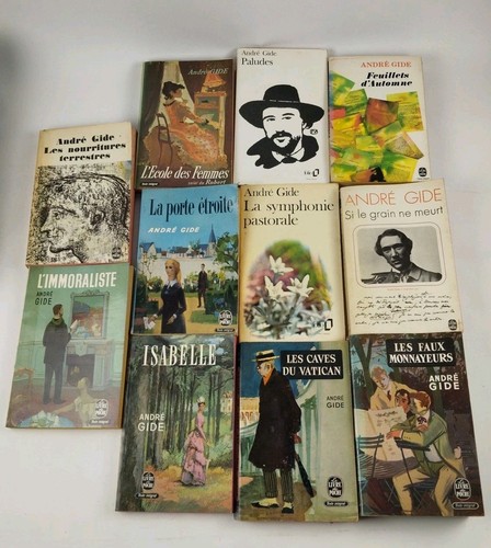Livres andré gide - andré,