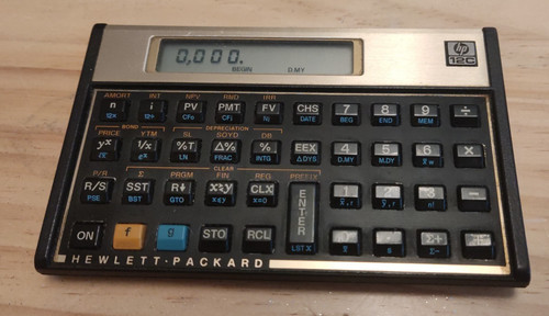 Hewlett packard 12c - packard,