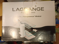 Appareil à raclette Transparence Minéral pour 2 personnes - Lagrange 9218 --NEUF