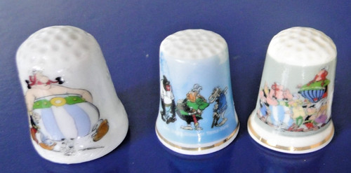 Asterix lot dés coudre - 3, à