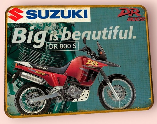 Plaque métal vintage - vintage, suzuki