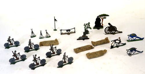Plats étain soldats - d'étain,