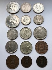 LOT 15 PIECES MONNAIES DIVERSES anciennes et modernes du monde