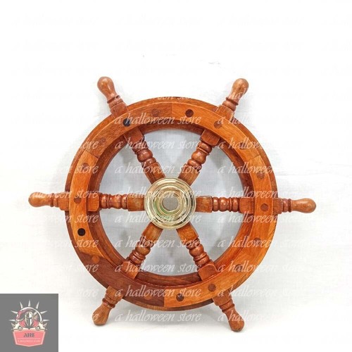 Volant bateau nautique bois - volant,