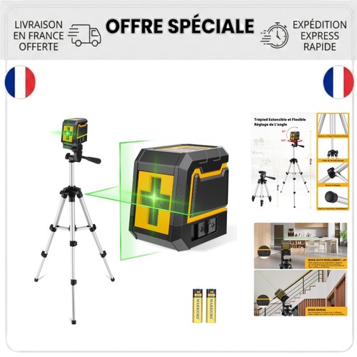 Niveau laser vert autonivelant