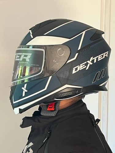 Casque intégral moto dexter - moto,