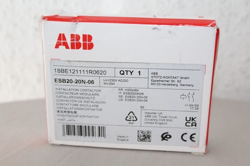 Abb esb20 20n - abb, installation