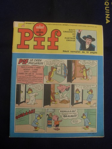 Journal pif vaillant bd - journal,
