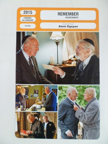 Carte fiche cinema - fiche, 2015