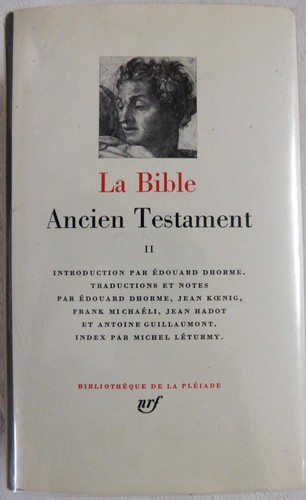 Bible ancien testament ii - bible,