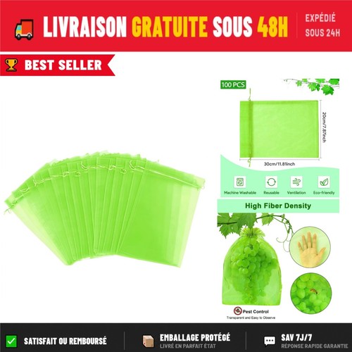 100 sacs protection raisins - de,