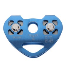 Poulie double pour escalade en