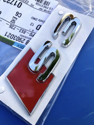 Logo badge monogramme audi - badge,