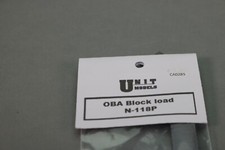 CA285 Unit models diorama train N 118P Chargement bloc béton OBA block load