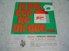 Feuillet publicitaire Moteur