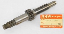 1 NOS Genuine 75-78 SUZUKI RM 100 125 COUNTER SHAFT Countershaft OEM 24121-41300