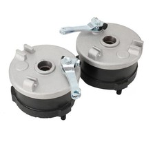 2-PC Front Drum Brake Hub Set 3-Stud for 50-125cc ATV Quad, Left & Right