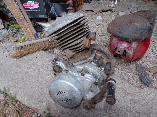 Moteur terrot 100 bma - 100, bloqué