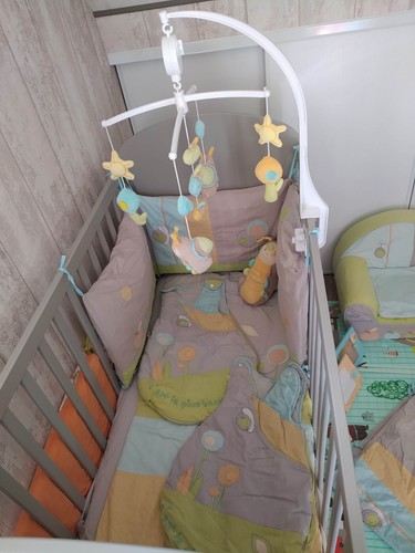 Ensemble lit bébé petit - de,