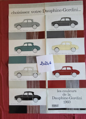 20246 renault dauphine - 20246,
