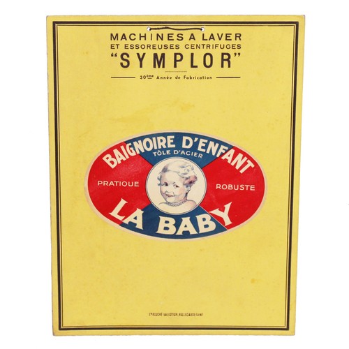 Ancien carton publicitaire