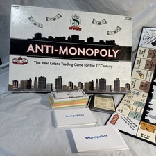 Anti-Monopoly - University Games 2007 - Complete - Classic Board Game