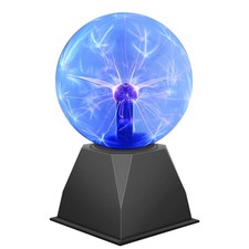 6 Pouces Boule de Plasma, Lampe de Sphère Magique Sensible au Son et au Touch...