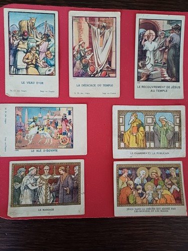 Lot images pieuses - 7,
