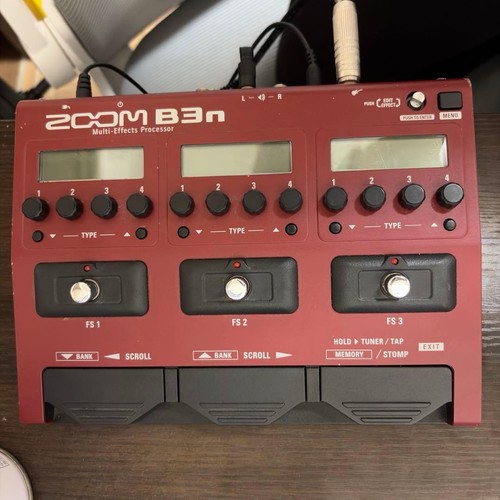 Zoom b3n bass multi effects - zoom,