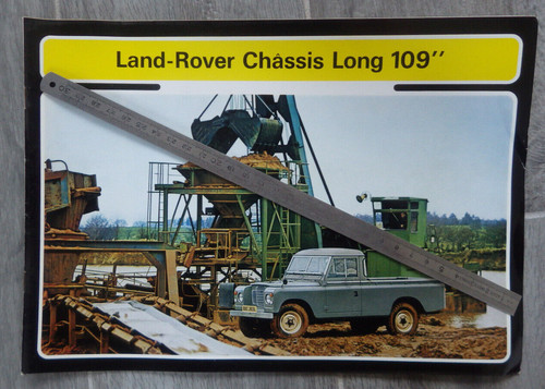 Land rover chassis - chassis, 109