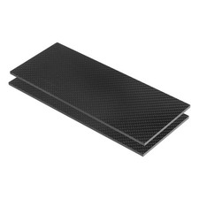 2 Pcs Panneaux Fibre Carbone